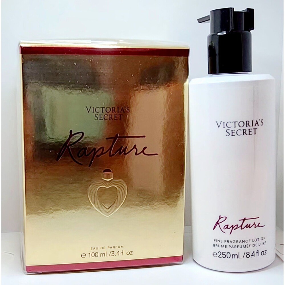 VICTORIA'S SECRET RAPTURE fragrance perfume 3.4 oz big parfum body lotion 8.4oz